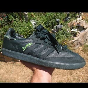 Adidas Samba x Jonah Hill Shoes Mens 9.5 Green Night 2020 Sneakers READ